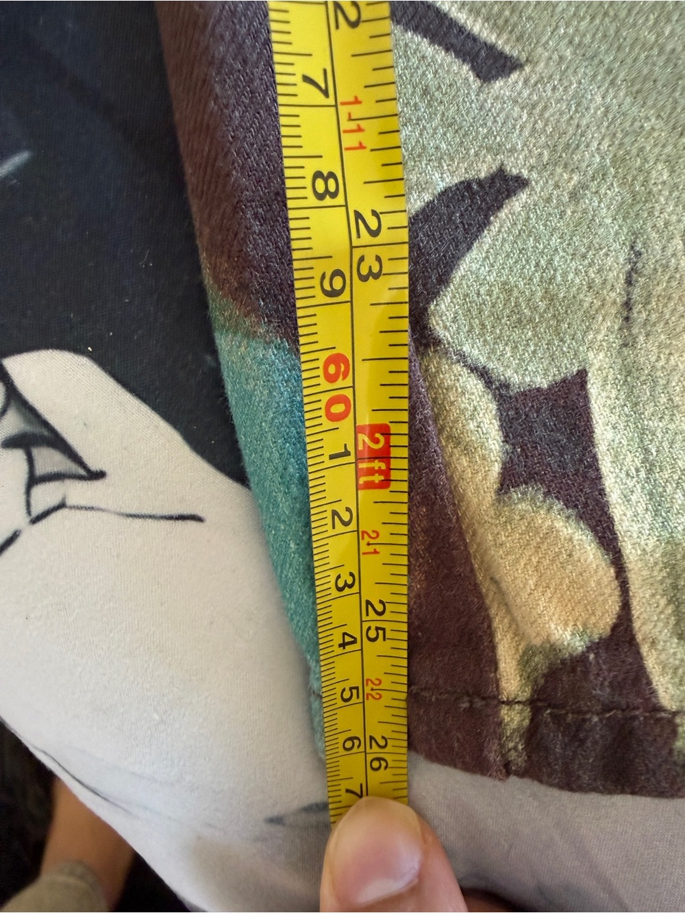 NWOT We The Free Good Luck Printed Barrel Jeans - Picture 7 of 7